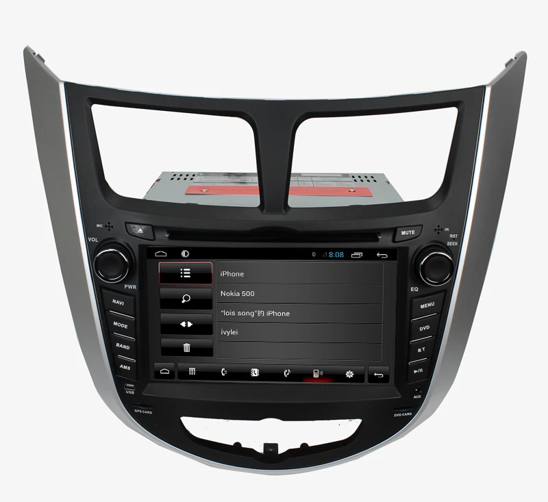 Android7.1Car DVD modern Bernardo 2010-2012 / Accent / Solaris the ST-8329C
