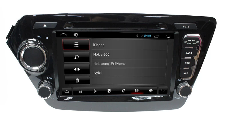 Android 7.1 Car DVD KIA K2 / Rio (ST-8247C)