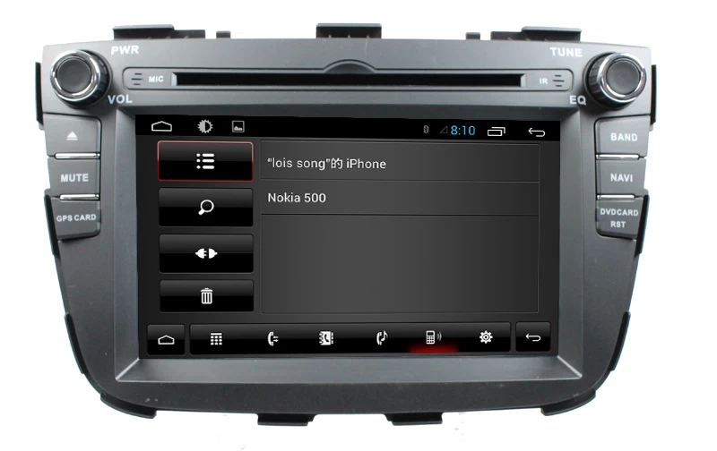 Android 7.1系统的车载DVD起亚索兰托2013（ST-8164C）
