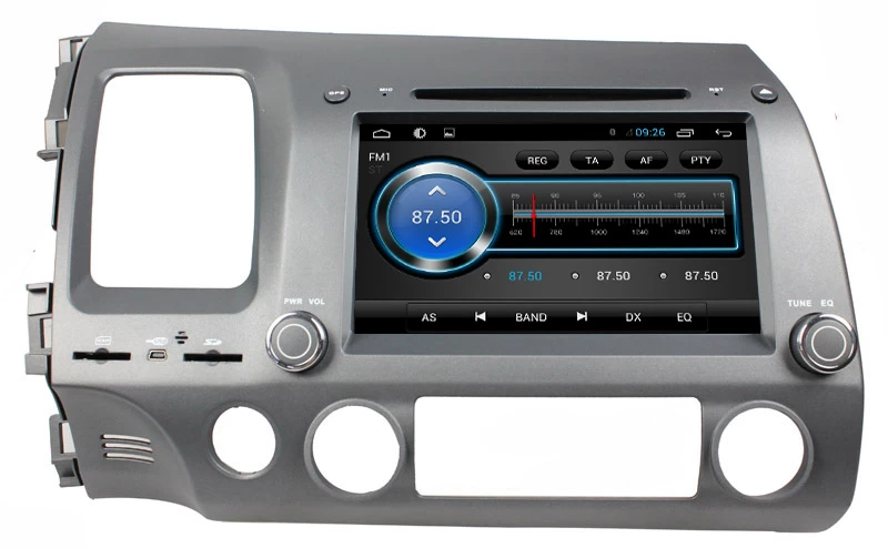 Android 7.1 DVD de voiture pour la vieille Honda Civic (à gauche) ST-8038C