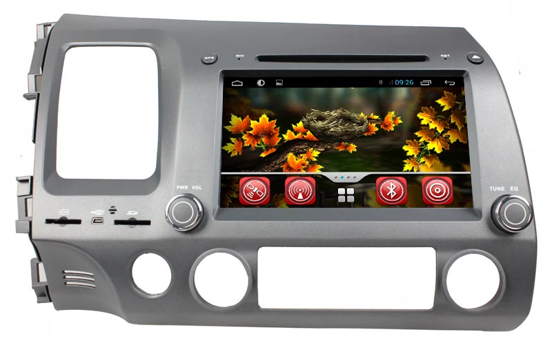 Android 7.1 DVD de voiture pour la vieille Honda Civic (à gauche) ST-8038C