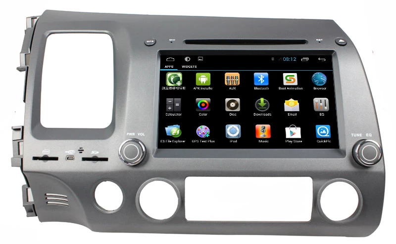 Android 7.1 DVD de voiture pour la vieille Honda Civic (à gauche) ST-8038C