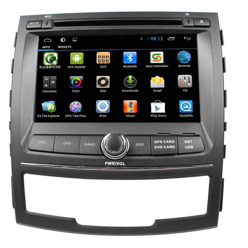 Android7.1 Car DVD สำหรับซันยอง Korando (ST-8060C)
