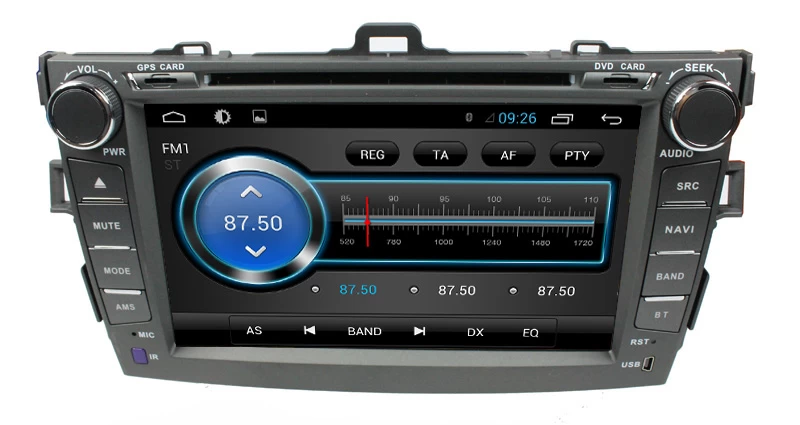 Android 7.1 Car DVD Toyota Corolla 2012 (ST-8203C)