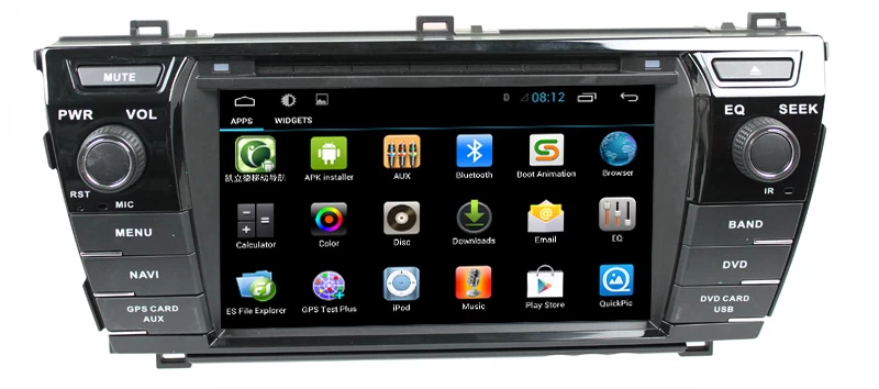 Android 7.1 Car DVD for Toyota Corolla 2014 (ST-7072C)