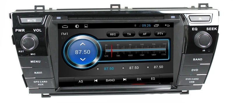 Android 7.1 Car DVD for Toyota Corolla 2014 (ST-7072C)