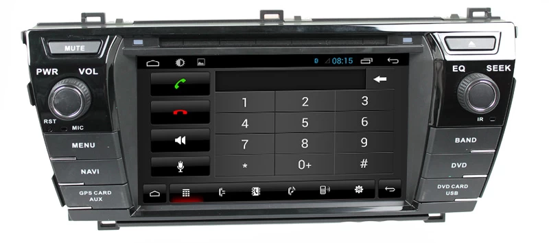 Android 7.1 Car DVD for Toyota Corolla 2014 (ST-7072C)