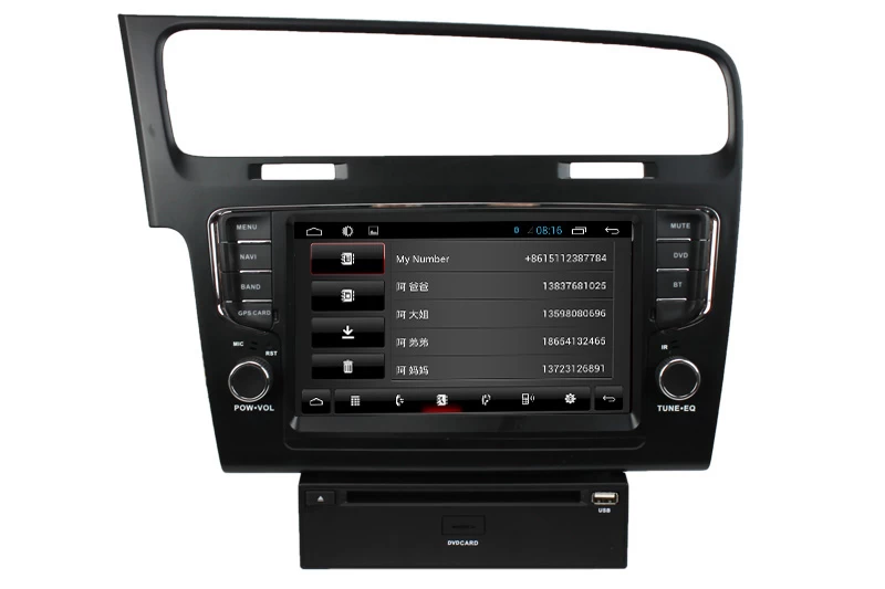 Android 7.1 Car DVD for VW golf 7 ST-7043C