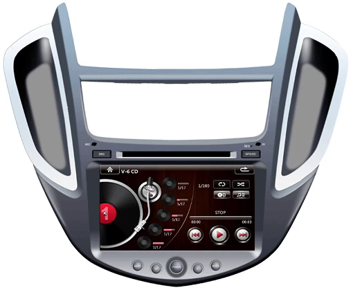 DVD del coche para Chevrolet TRAX ST-8180