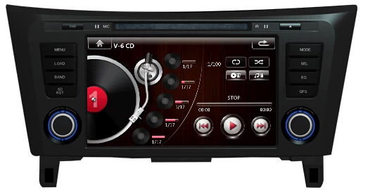 DVD de voiture pour Nissan QASHQAI / X-Trail ST-8178
