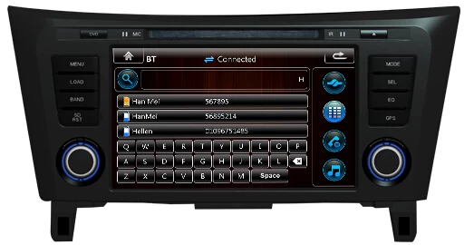 DVD de voiture pour Nissan QASHQAI / X-Trail ST-8178
