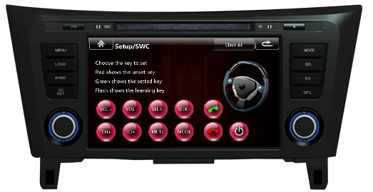 DVD de voiture pour Nissan QASHQAI / X-Trail ST-8178