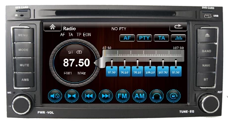 Car DVD for old Touareg ST-7194