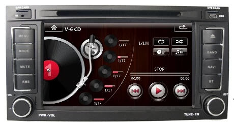 Car DVD for old Touareg ST-7194