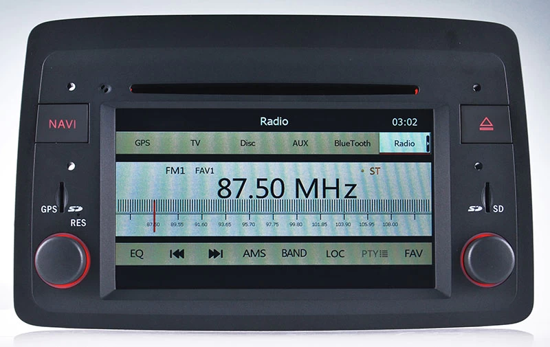 lsqSTAR Car Dvd for Fiat Panda ST-8722
