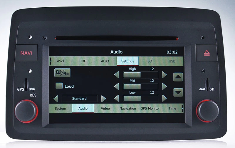lsqSTAR Car Dvd for Fiat Panda ST-8722