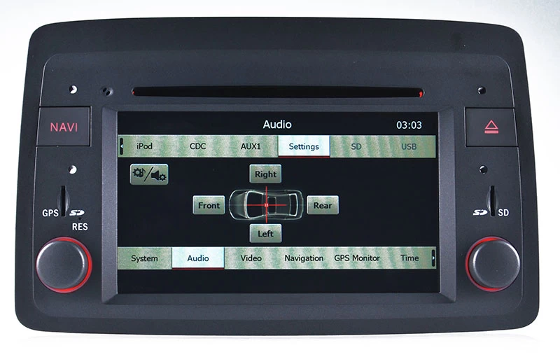 lsqSTAR Car Dvd for Fiat Panda ST-8722