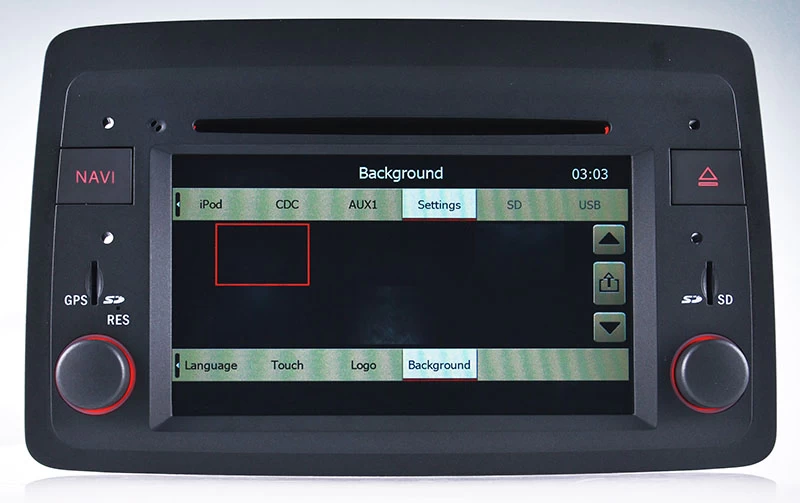 lsqSTAR Car Dvd for Fiat Panda ST-8722