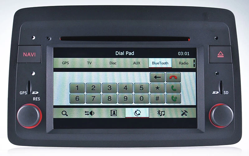 lsqSTAR Car Dvd for Fiat Panda ST-8722
