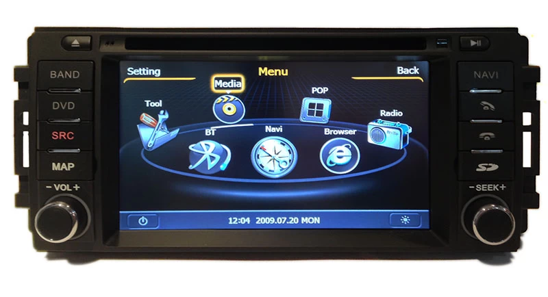 lsqSTAR Car Dvd for S100 platform ST-C202 Dodge