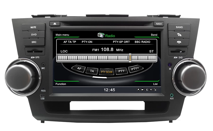 lsqSTAR Car Dvd for Toyota Highlander ST-C035