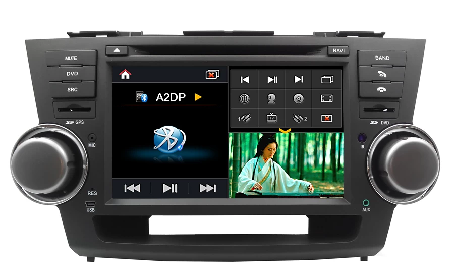 lsqSTAR Car Dvd for Toyota Highlander ST-C035