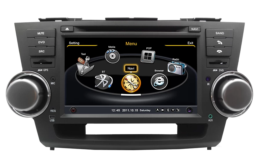 lsqSTAR Car Dvd for Toyota Highlander ST-C035