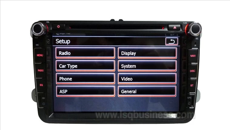 Car DVD for VW and SKODA 8INCH ST-ANS810
