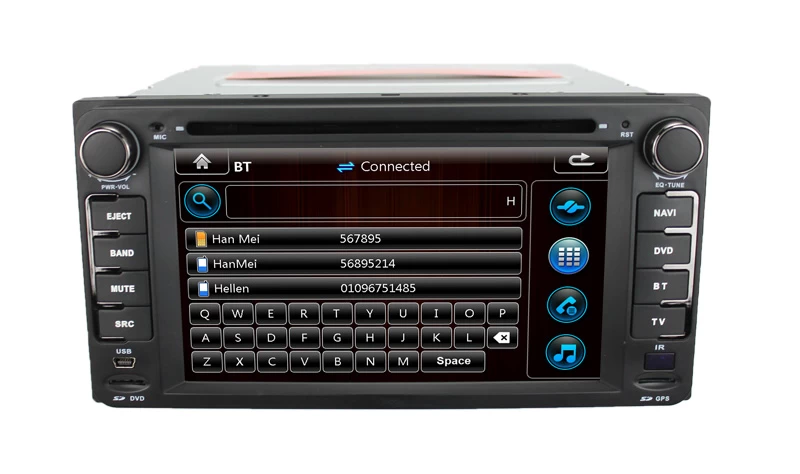Toyota unveisal car radio car dvd ST-8317