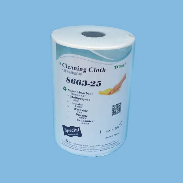 China Eco-friendly Woodpulp Polypropylene Cleaning Wipes for Kitchen manufacturer