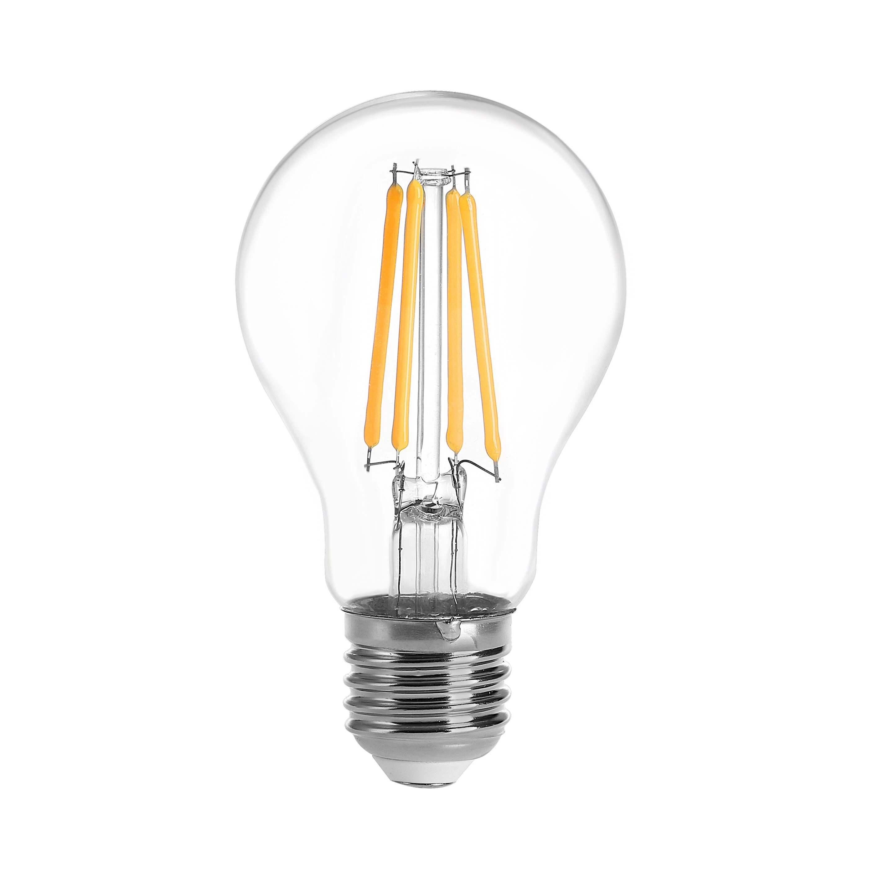 China LED Filament Light Bulb GLS A19 A60 7W manufacturer