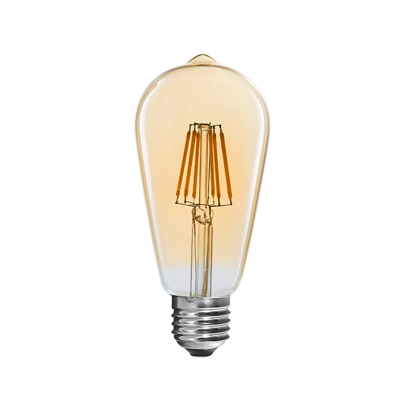 China Vintage LED Filament bulbs ST64 6W manufacturer