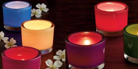 make candle holders out of flammable material