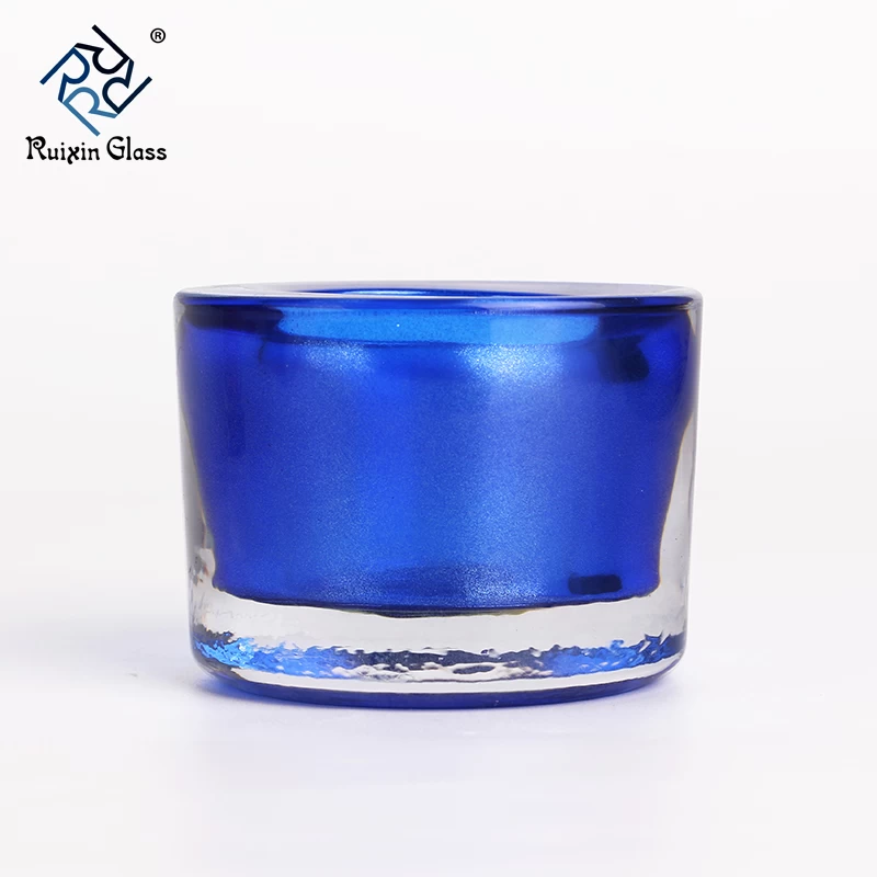 3 inch glass candle holder