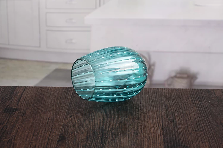 Turquoise candle holders