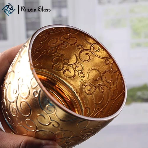 Velas de oro en relieve velas de oro