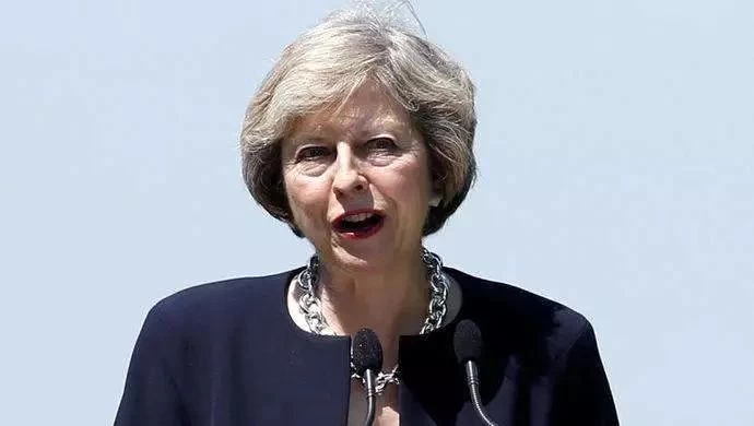 China British prime minister Theresa may is visiting China today manufacturer