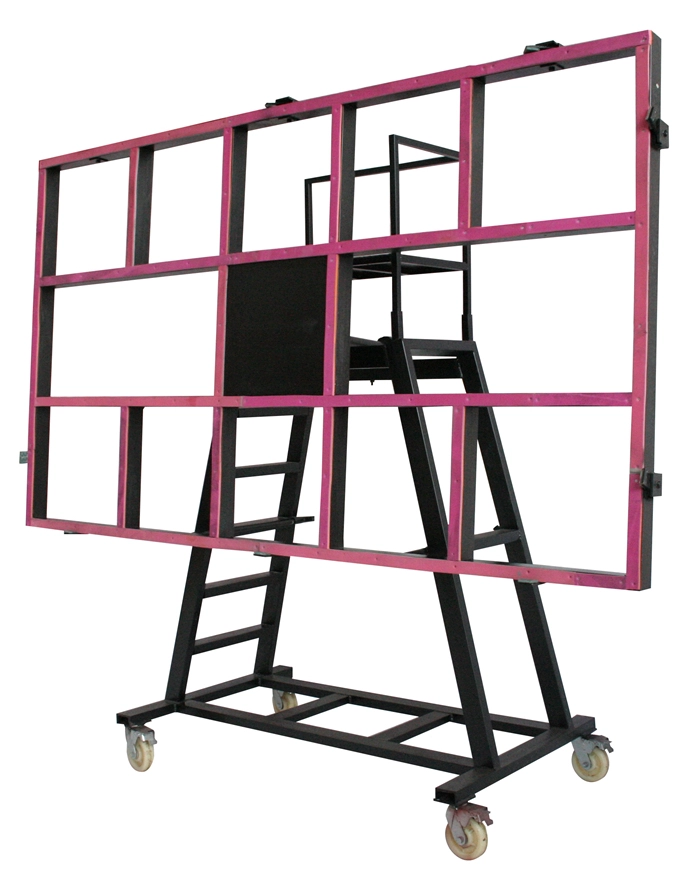 Stone slab transfer cart for stone factory