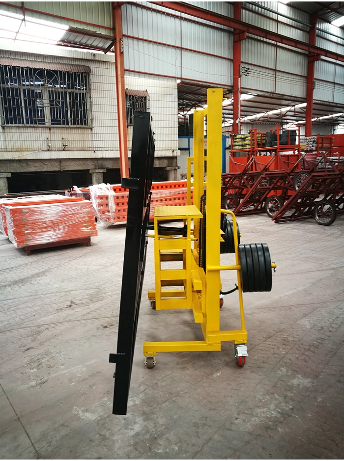 Stone slab transfer cart for stone factory