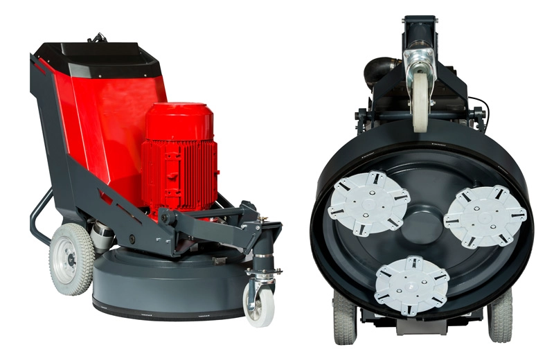 Redi-Lock Rotary Bush Hammer Roller For Concrete And Stone Manufacturer 08