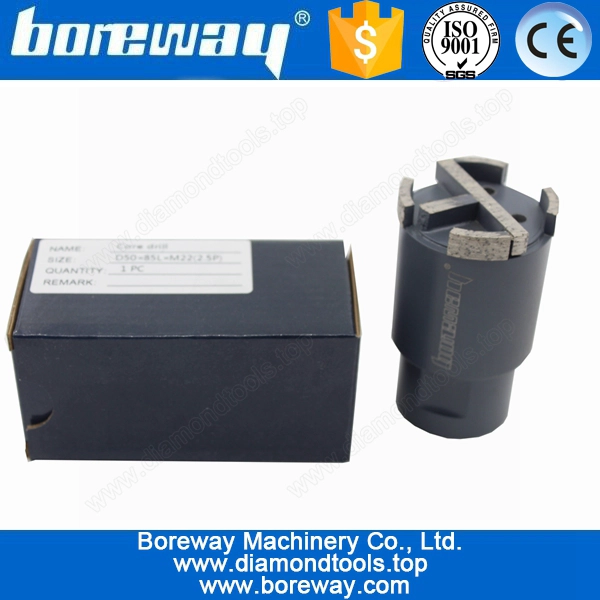 Diamond Drilling Bit For Blind Hole D50*85L*M22*2.5P
