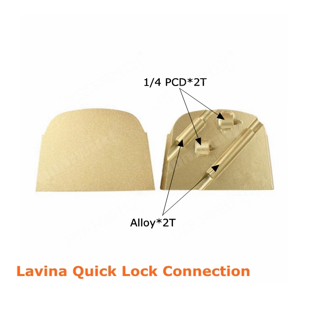 PCD and Alloy Lavina Grinding Pad