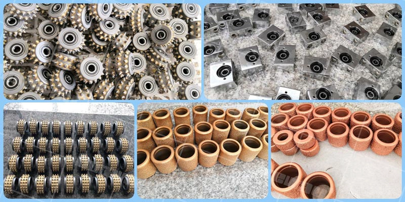 Hundred Teeth 125mm Disc Bush Hammer Plate Tools for Concrete Surface Floor Grinding Suppliers