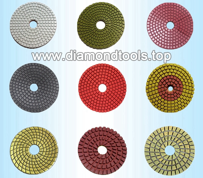 diamond polishing pads for stsone concrete