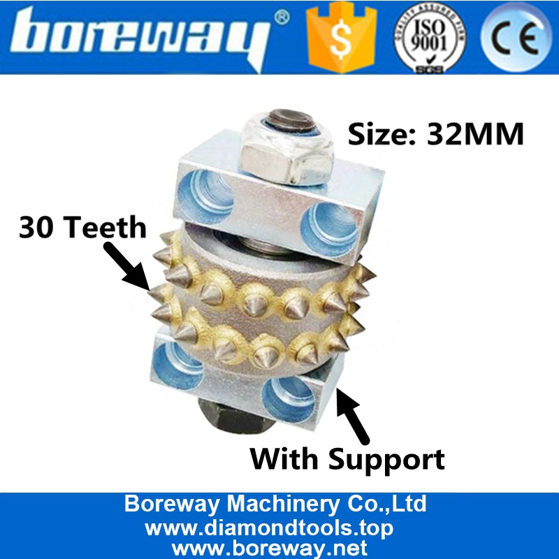 30 Teeth Bush Hammer Roller