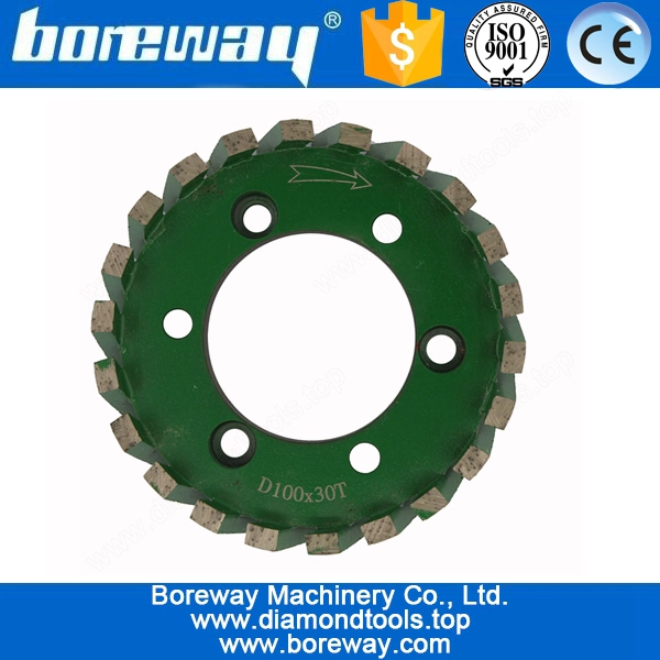 D100x30Tx50H Diamond Split Calibrate Wheel For Granite 