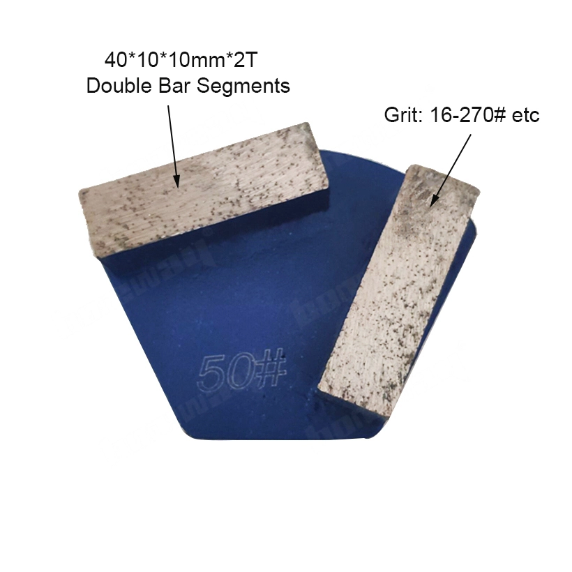 Single Pins Diamond Grinding Shoes