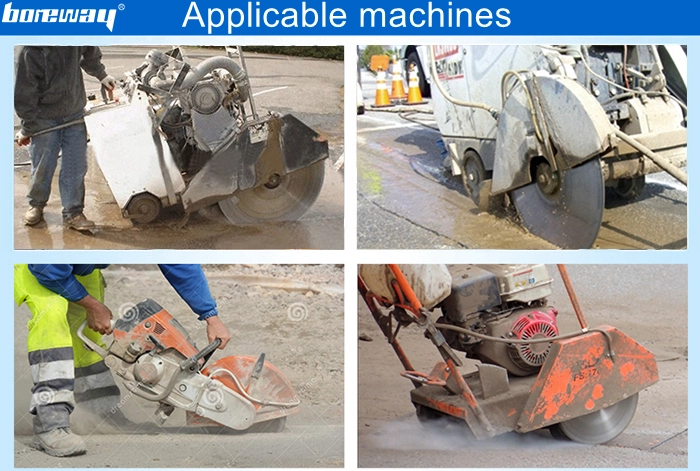 diamond saw blade for cutting asphalt and concrete
