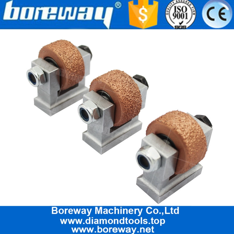 Vacuum Brazed Integral Bush Hammer Head With Support Manufacturer 1