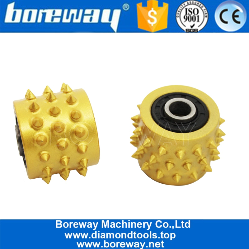 bush hammer roller for litchi surface